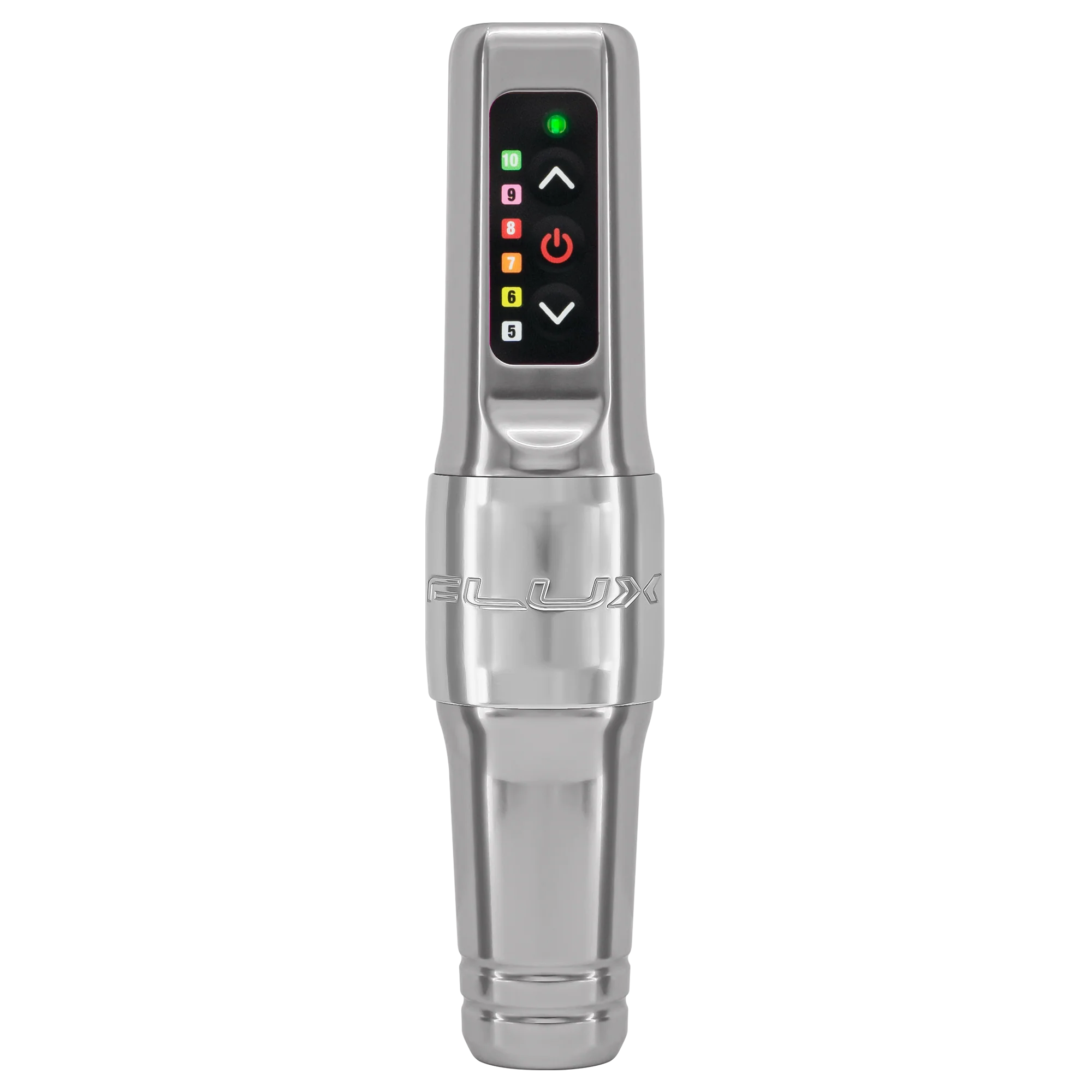 Microbeau Flux Mini with Extra Battery - 2.5 Stroke in Silver