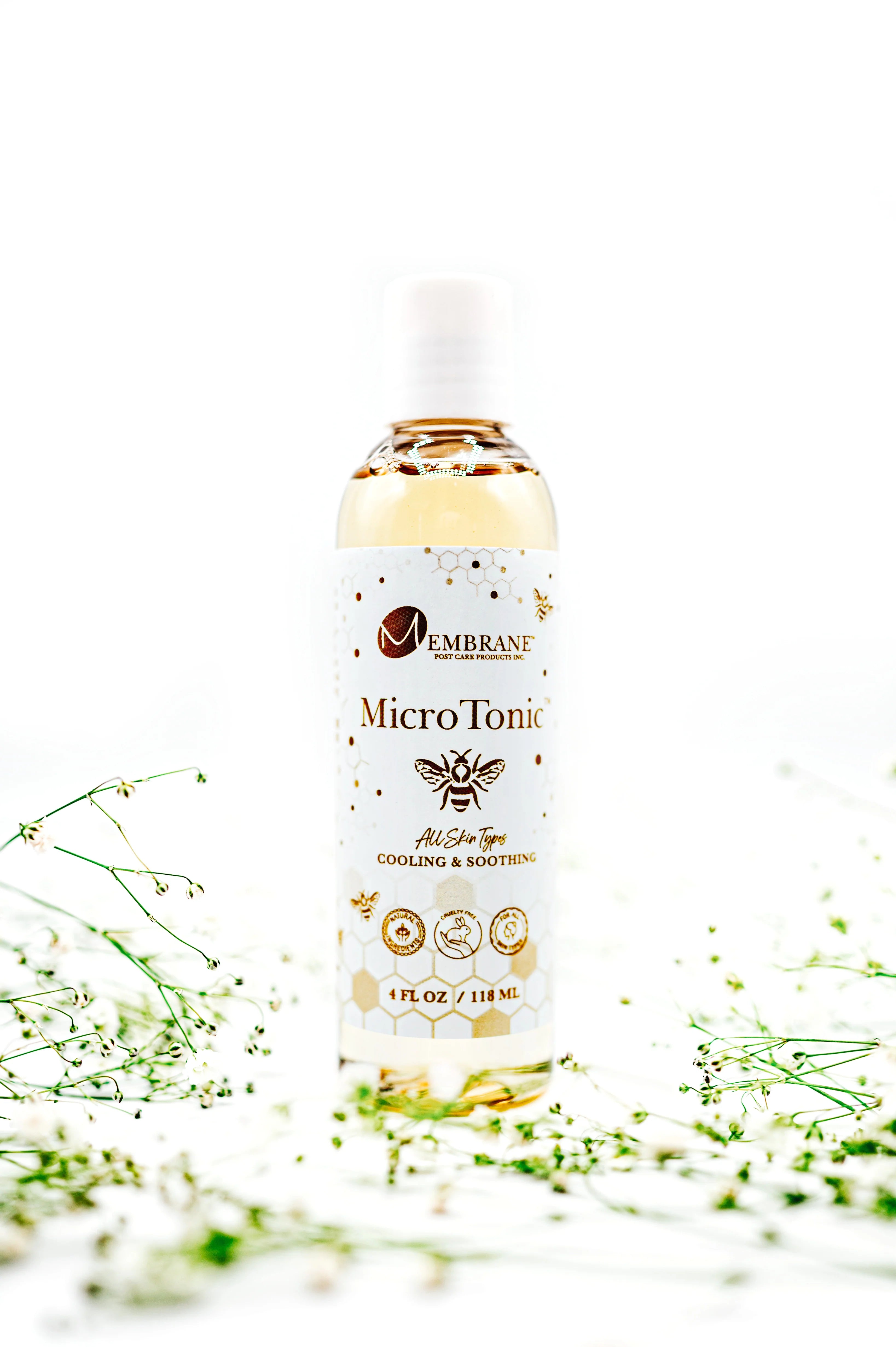 MicroTonic 4oz Mini White Label